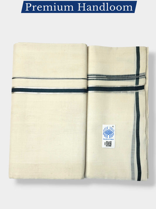 Kerala Premium Balaramapuram Handloom Dhoti/Mundu for Men