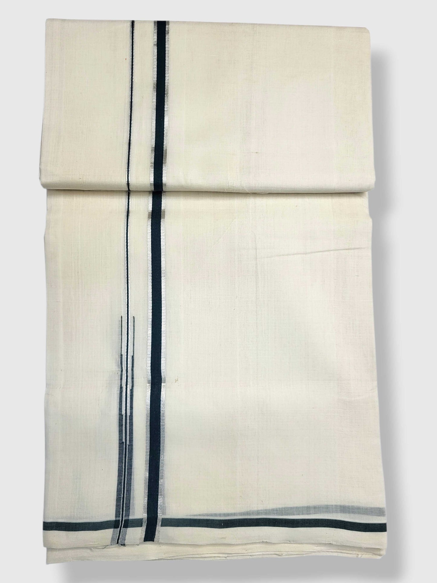 Kerala Premium Balaramapuram Handloom Dhoti/Mundu for Men