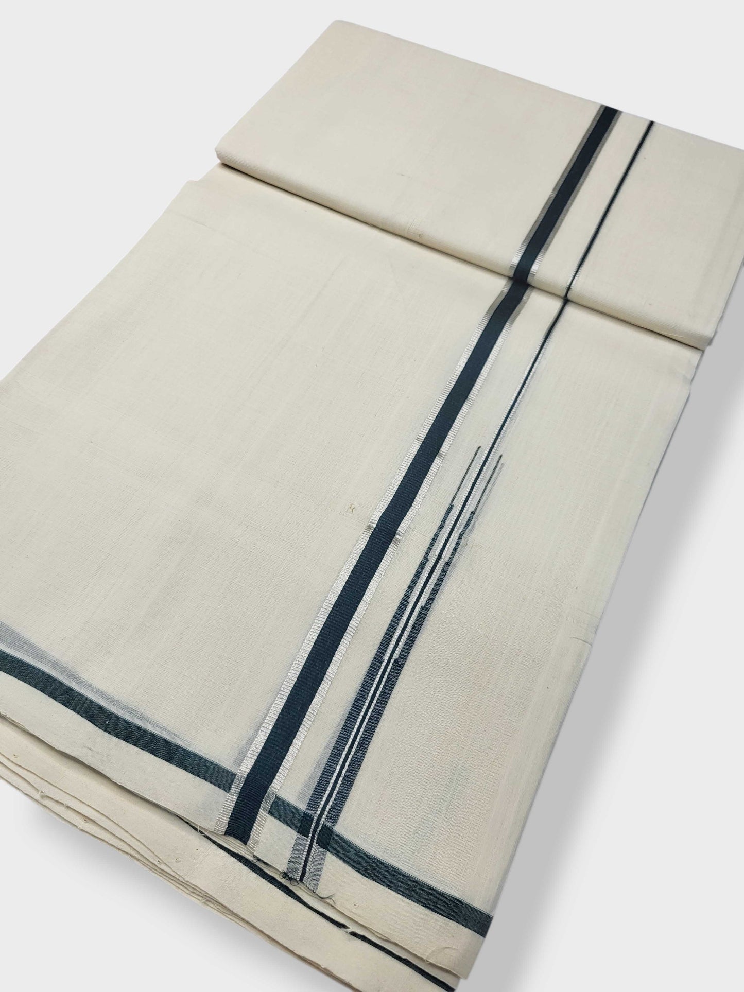 Kerala Premium Balaramapuram Handloom Dhoti/Mundu for Men