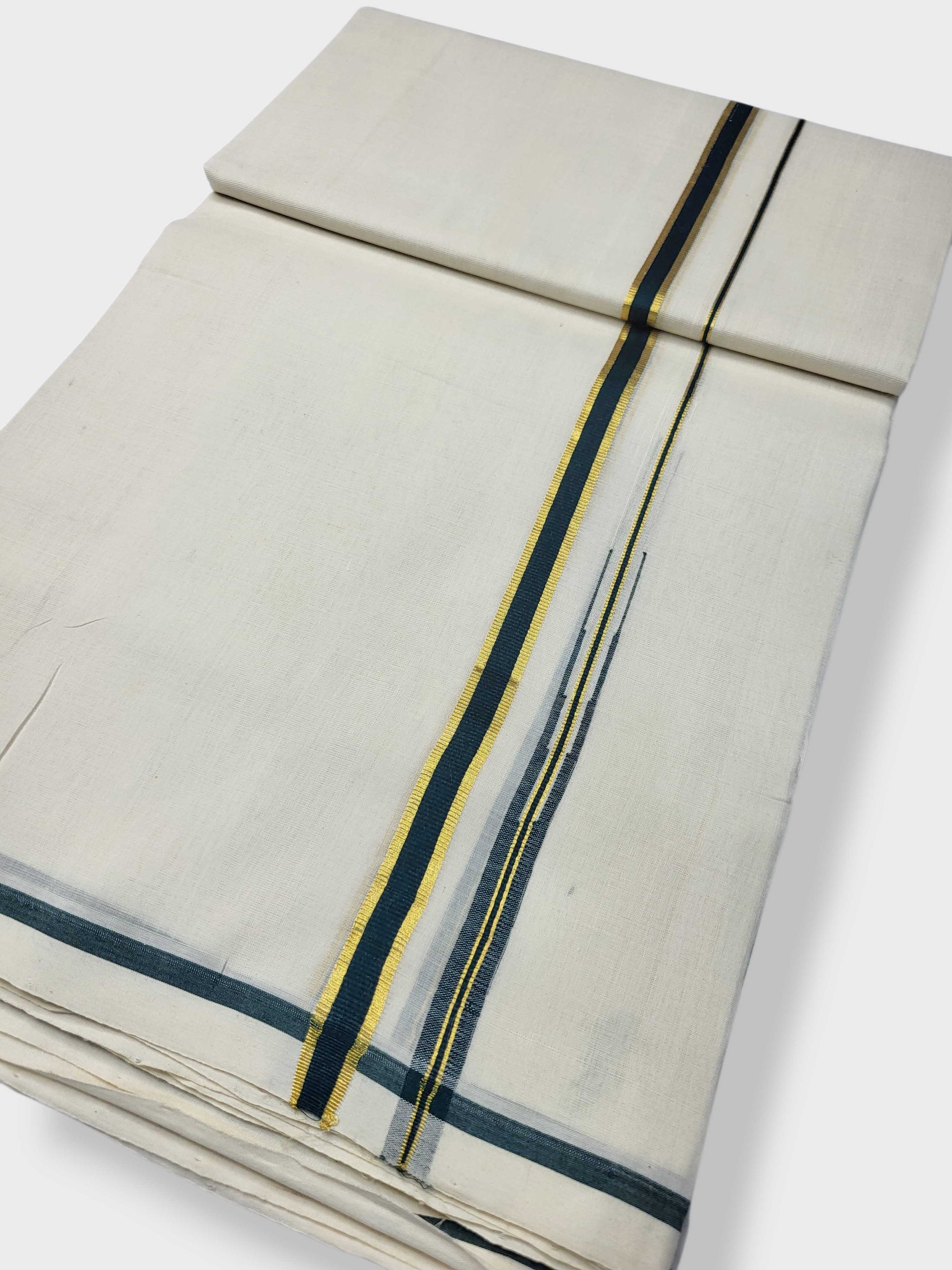 Kerala Premium Balaramapuram Handloom Dhoti/Mundu for Men