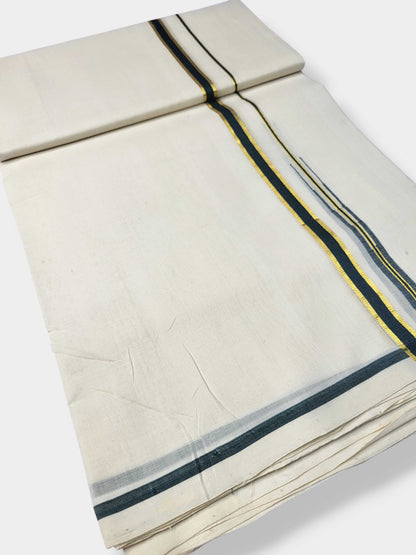Kerala Premium Balaramapuram Handloom Dhoti/Mundu for Men