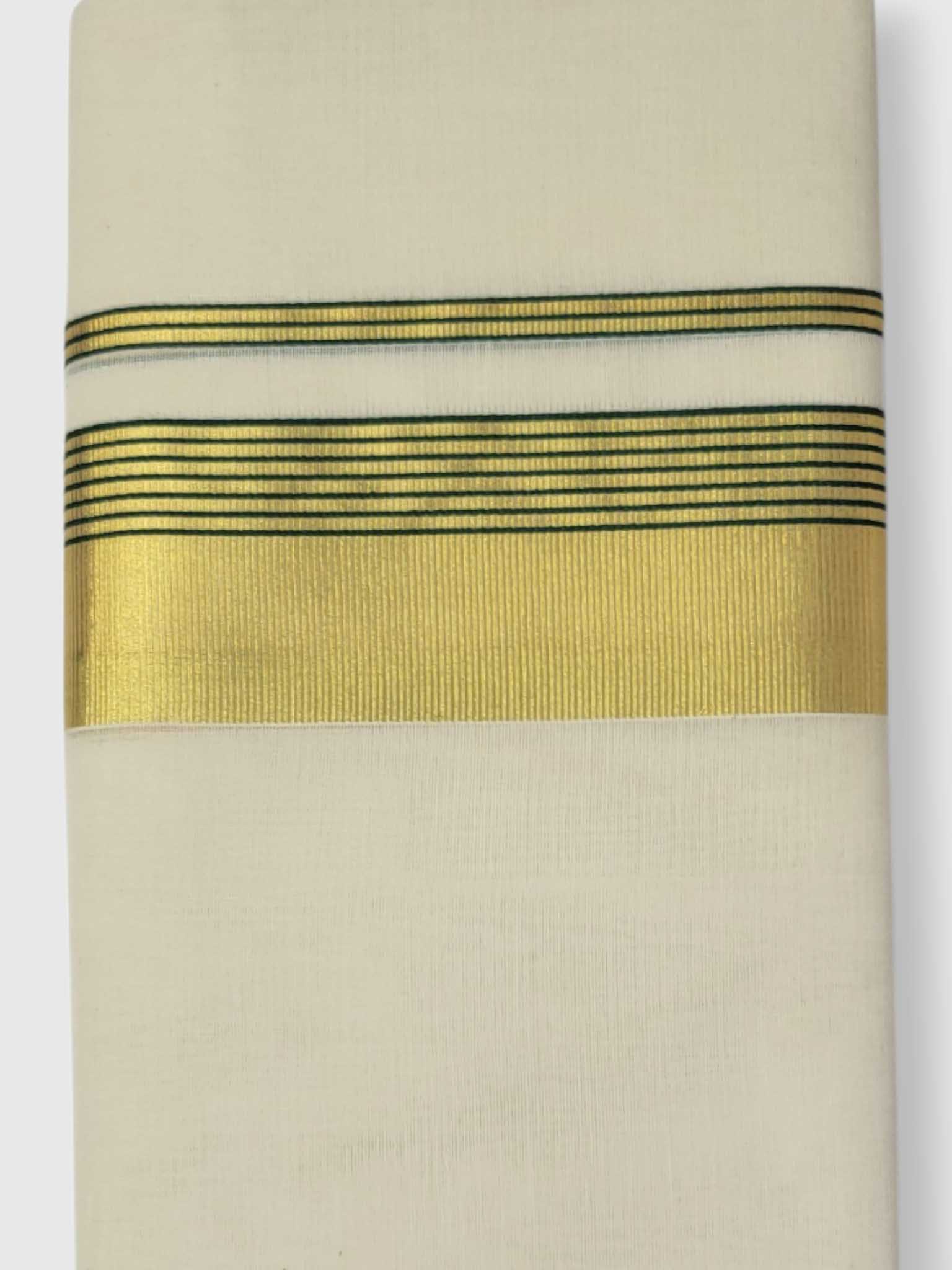 Kerala Premium Balaramapuram Handloom Dhoti/Mundu for Men