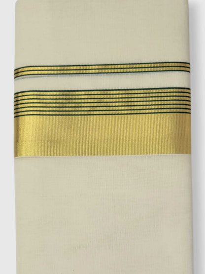 Kerala Premium Balaramapuram Handloom Dhoti/Mundu for Men