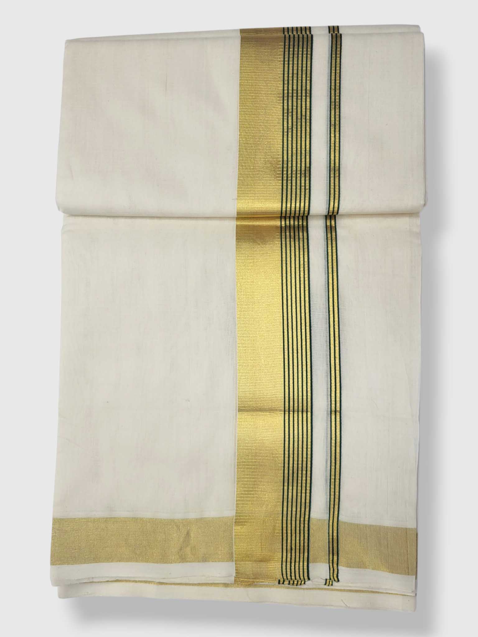 Kerala Premium Balaramapuram Handloom Dhoti/Mundu for Men