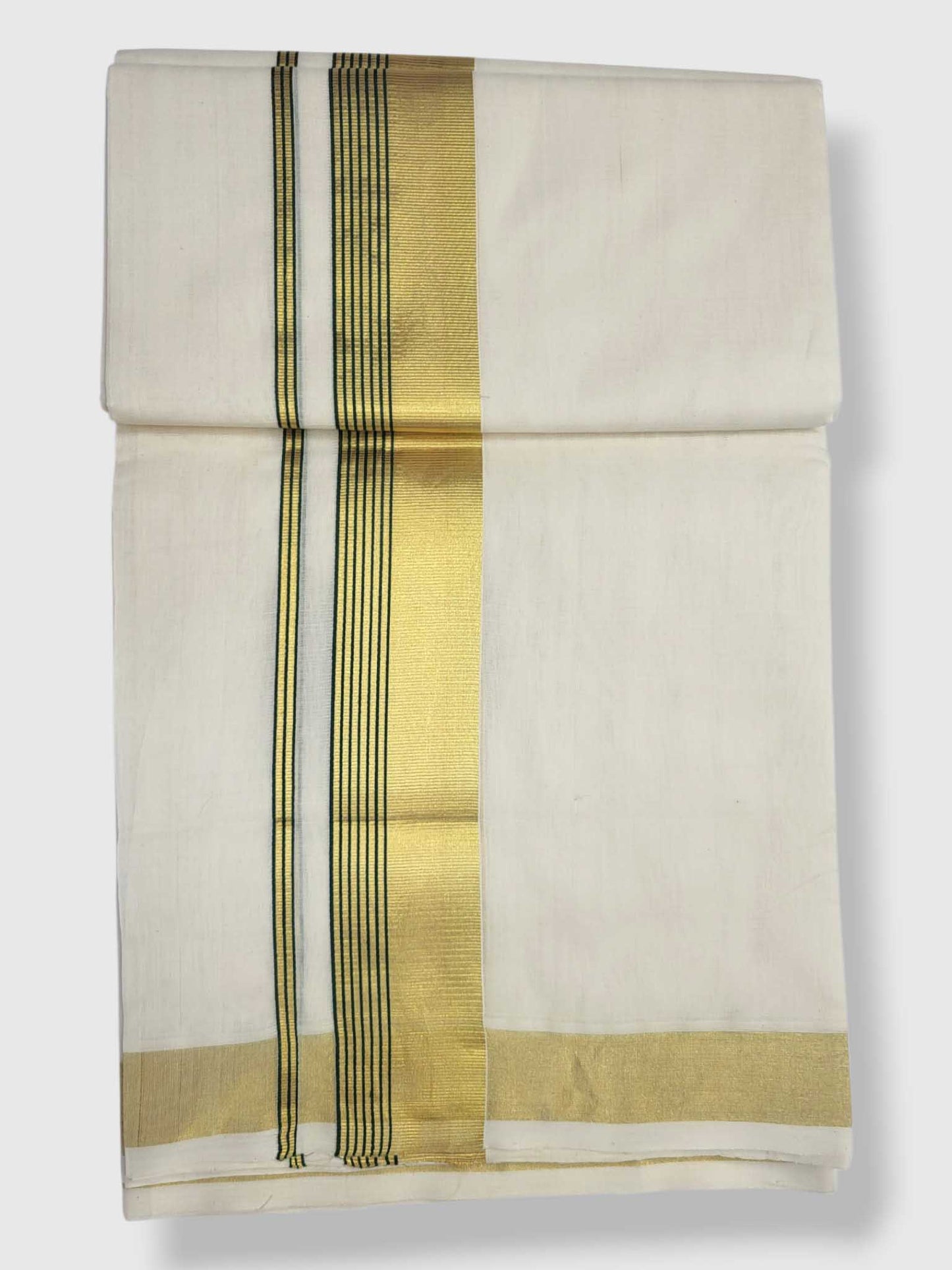 Kerala Premium Balaramapuram Handloom Dhoti/Mundu for Men