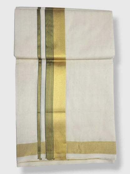 Kerala Premium Balaramapuram Handloom Dhoti/Mundu for Men