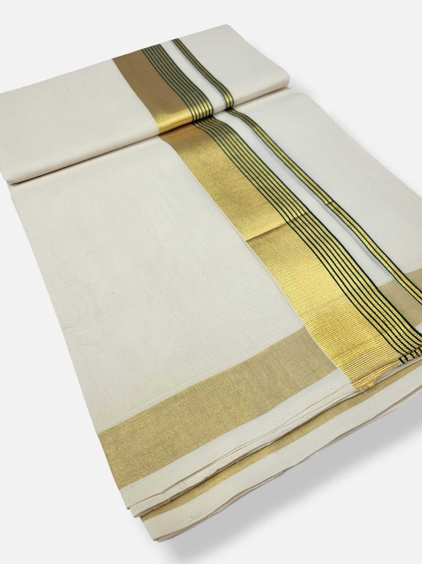Kerala Premium Balaramapuram Handloom Dhoti/Mundu for Men