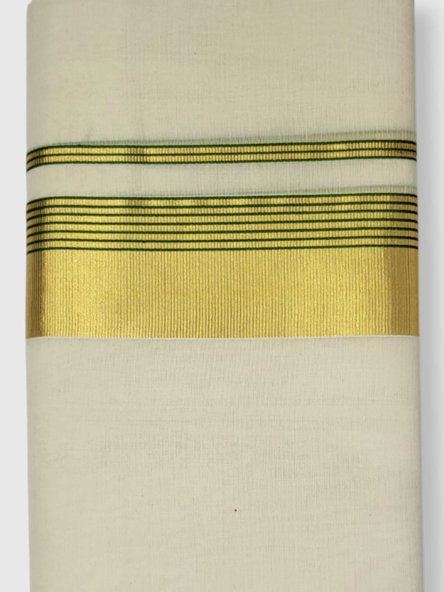 Kerala Premium Balaramapuram Handloom Dhoti/Mundu for Men
