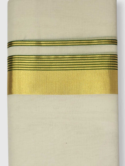 Kerala Premium Balaramapuram Handloom Dhoti/Mundu for Men