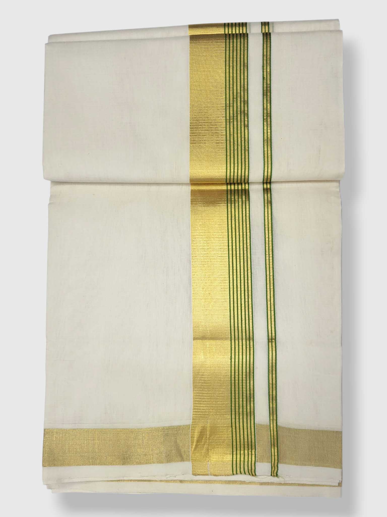 Kerala Premium Balaramapuram Handloom Dhoti/Mundu for Men