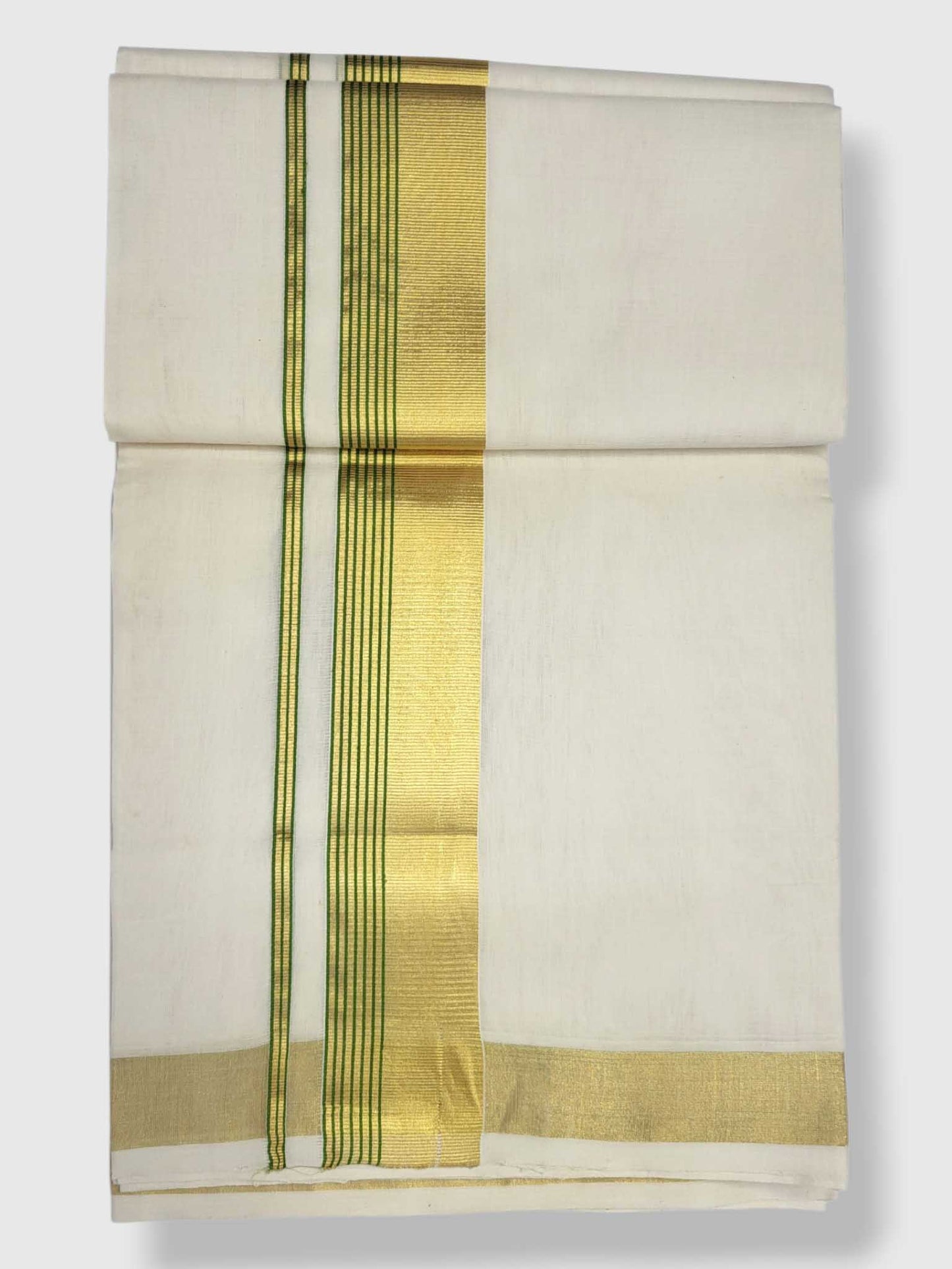 Kerala Premium Balaramapuram Handloom Dhoti/Mundu for Men