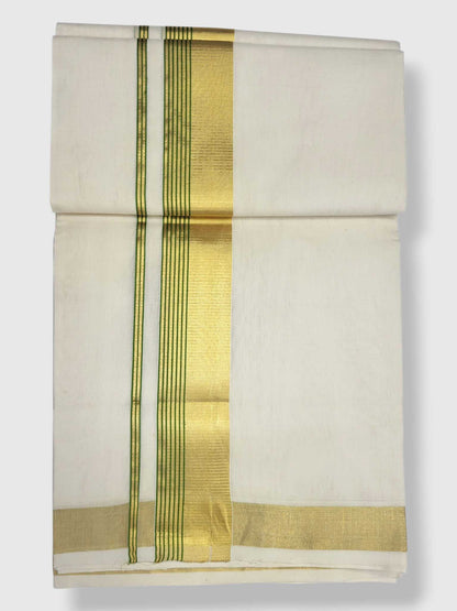 Kerala Premium Balaramapuram Handloom Dhoti/Mundu for Men