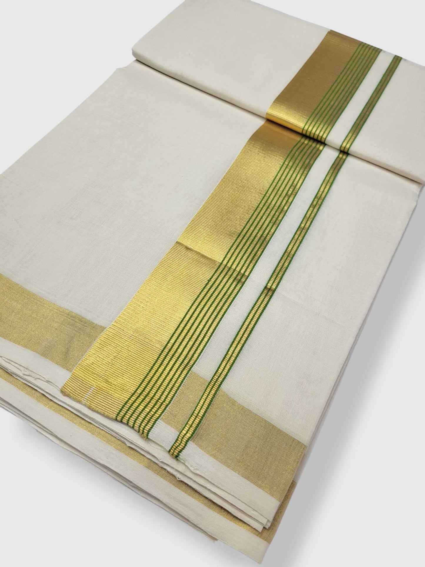 Kerala Premium Balaramapuram Handloom Dhoti/Mundu for Men