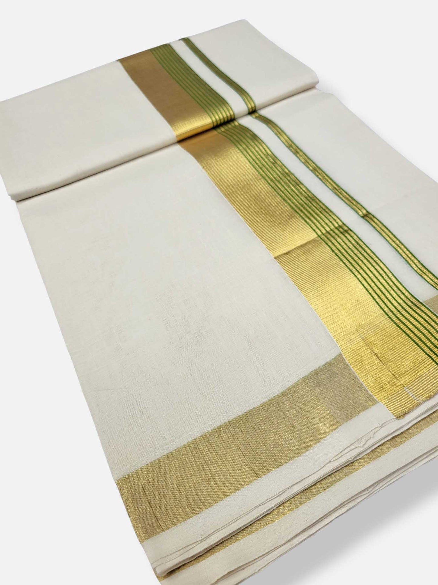Kerala Premium Balaramapuram Handloom Dhoti/Mundu for Men
