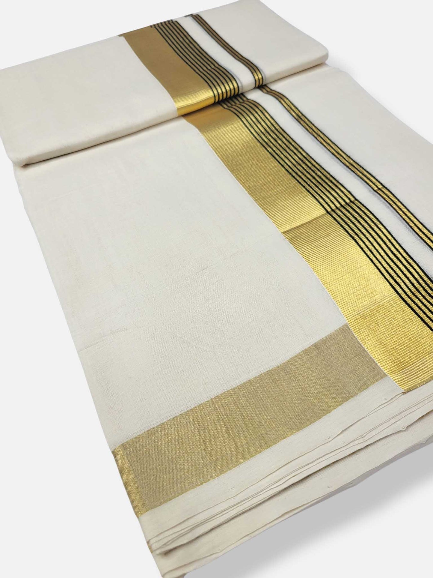 Kerala Premium Balaramapuram Handloom Dhoti/Mundu for Men