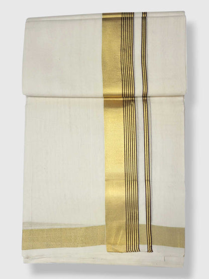 Kerala Premium Balaramapuram Handloom Dhoti/Mundu for Men