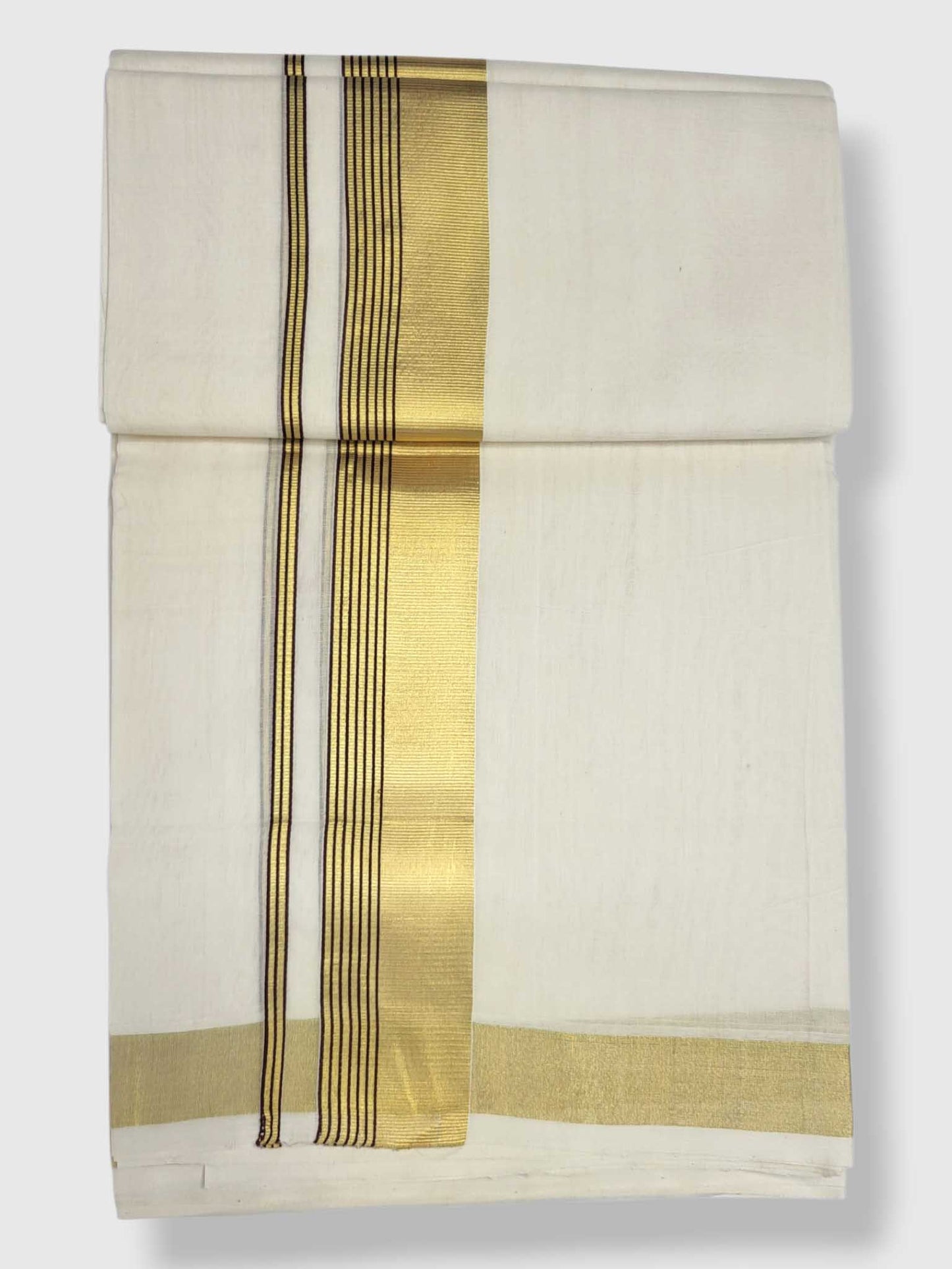 Kerala Premium Balaramapuram Handloom Dhoti/Mundu for Men