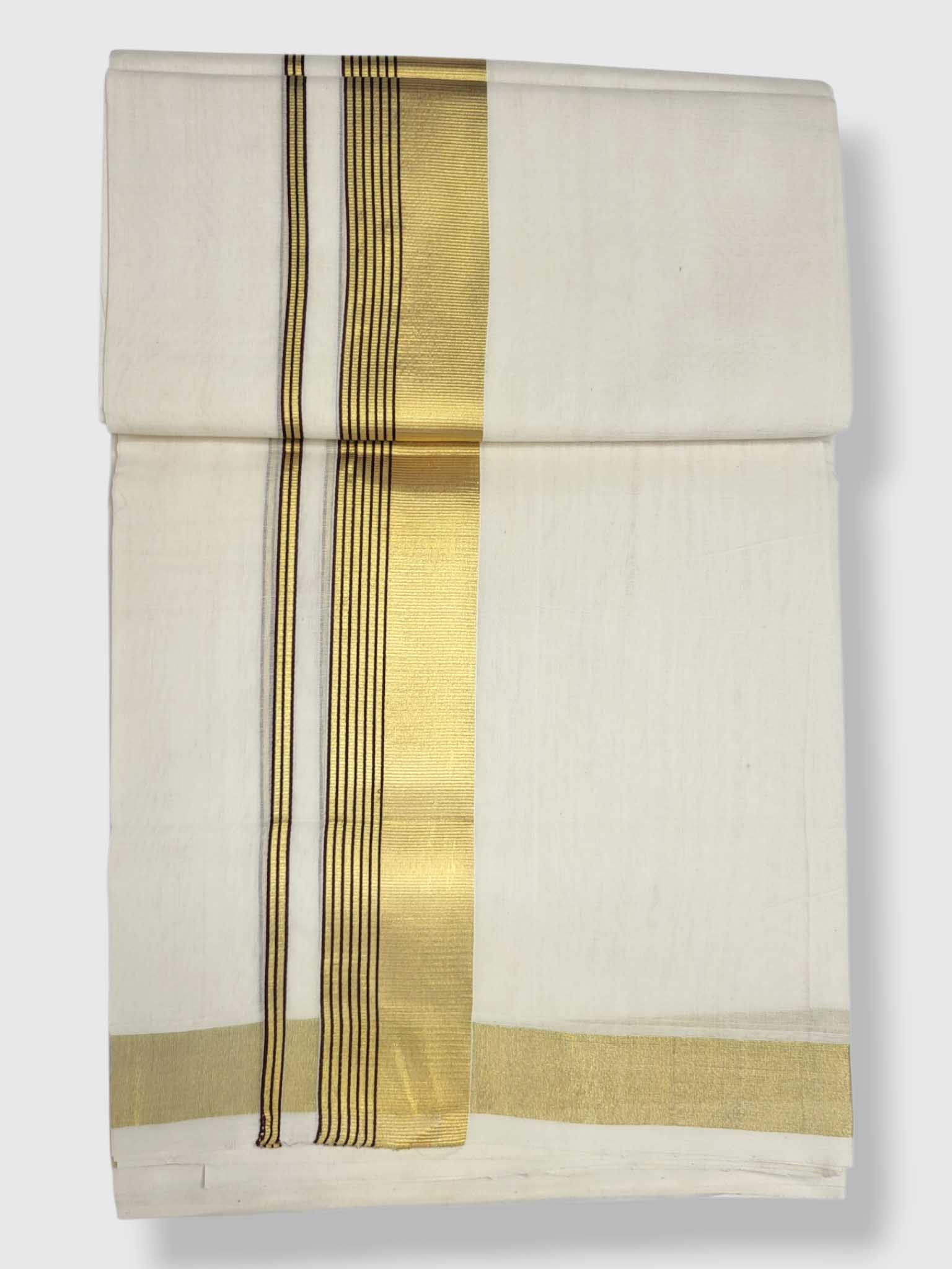 Kerala Premium Balaramapuram Handloom Dhoti/Mundu for Men