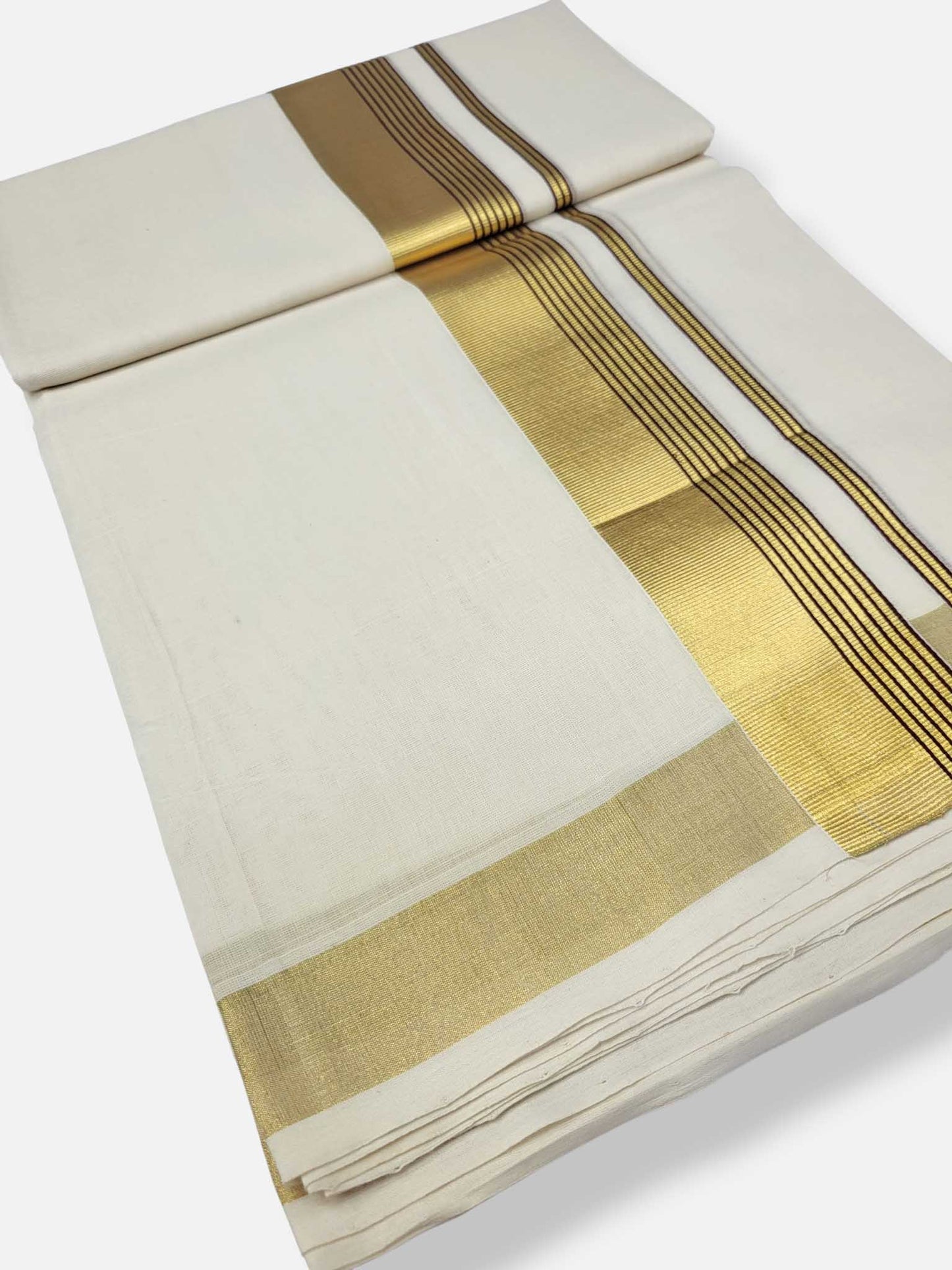 Kerala Premium Balaramapuram Handloom Dhoti/Mundu for Men