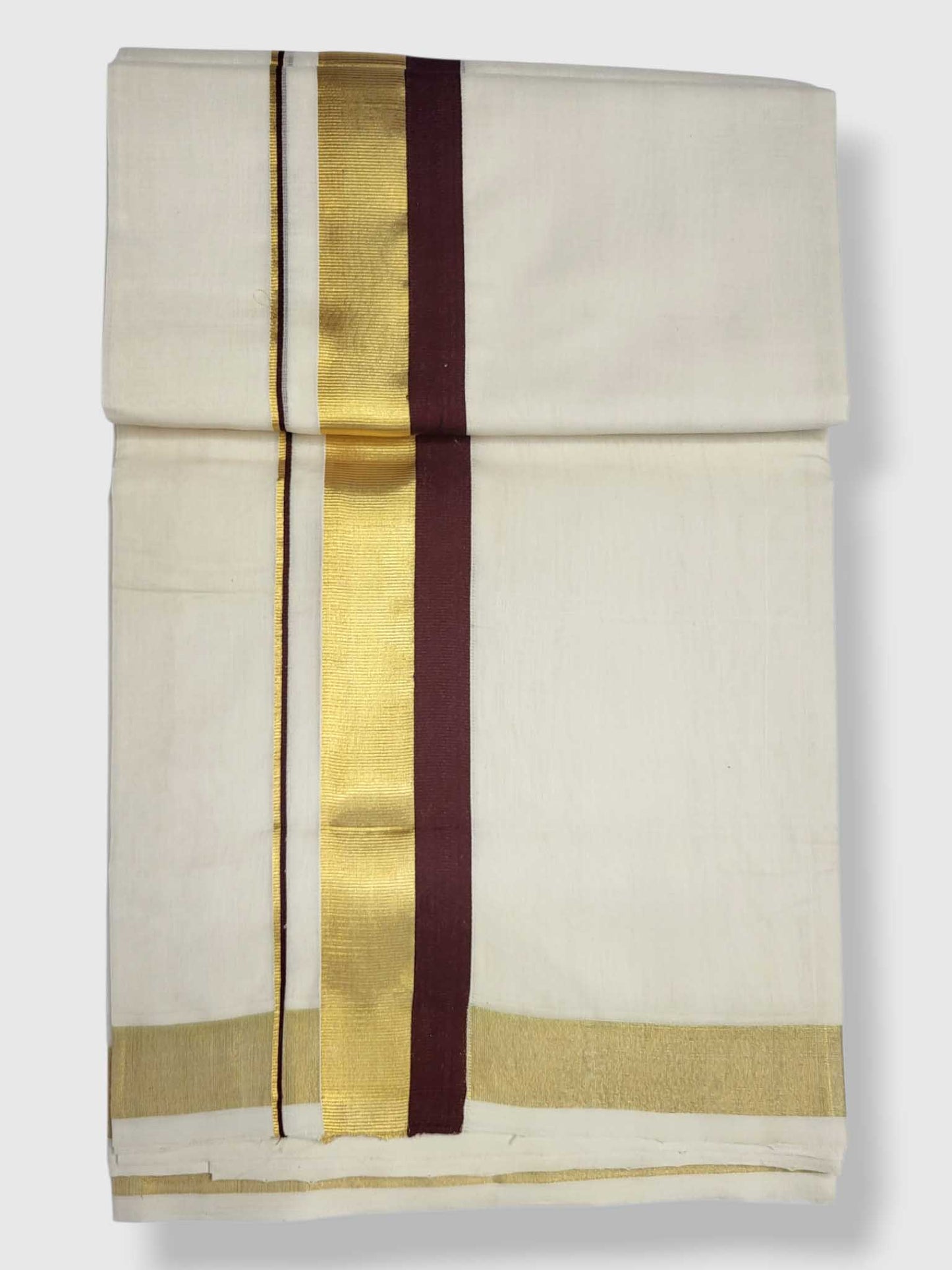 Kerala Premium Balaramapuram Handloom Dhoti/Mundu for Men