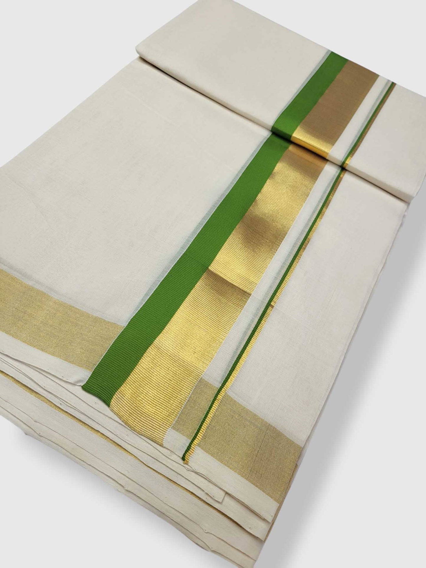 Kerala Premium Balaramapuram Handloom Dhoti/Mundu for Men