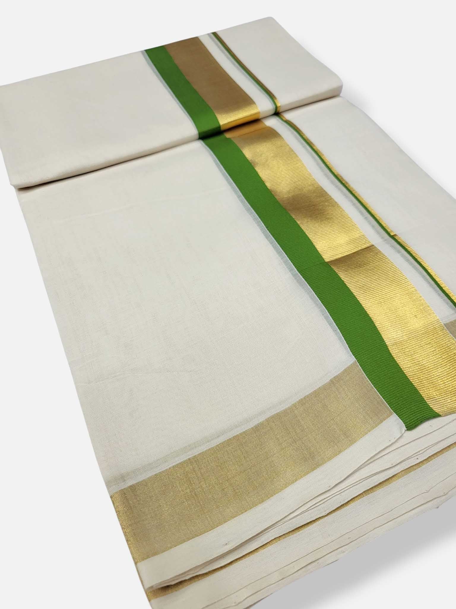 Kerala Premium Balaramapuram Handloom Dhoti/Mundu for Men