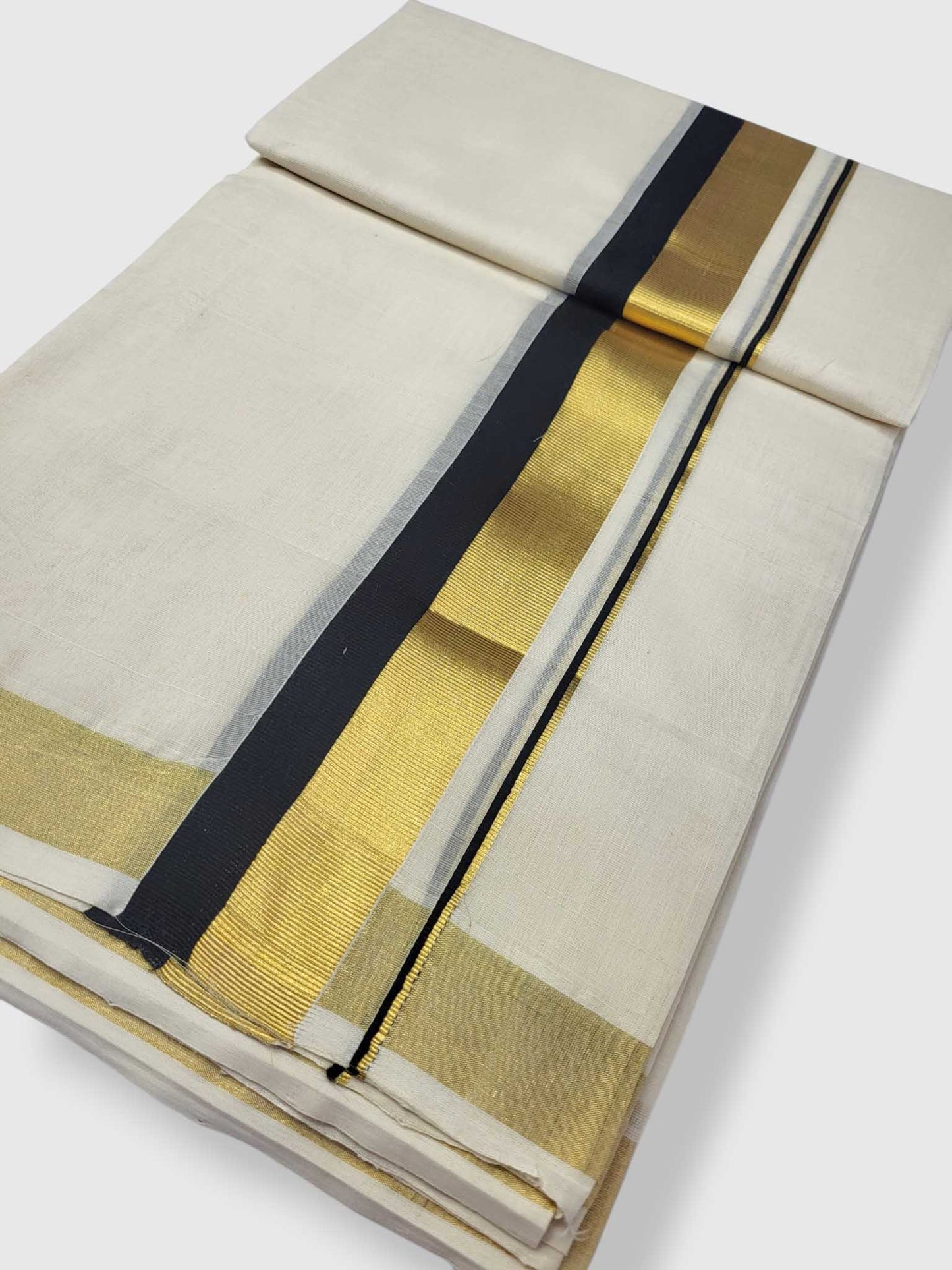 Kerala Premium Balaramapuram Handloom Dhoti/Mundu for Men