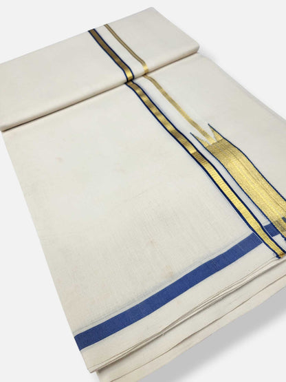 Kerala Premium Balaramapuram Handloom Dhoti/Mundu for Men