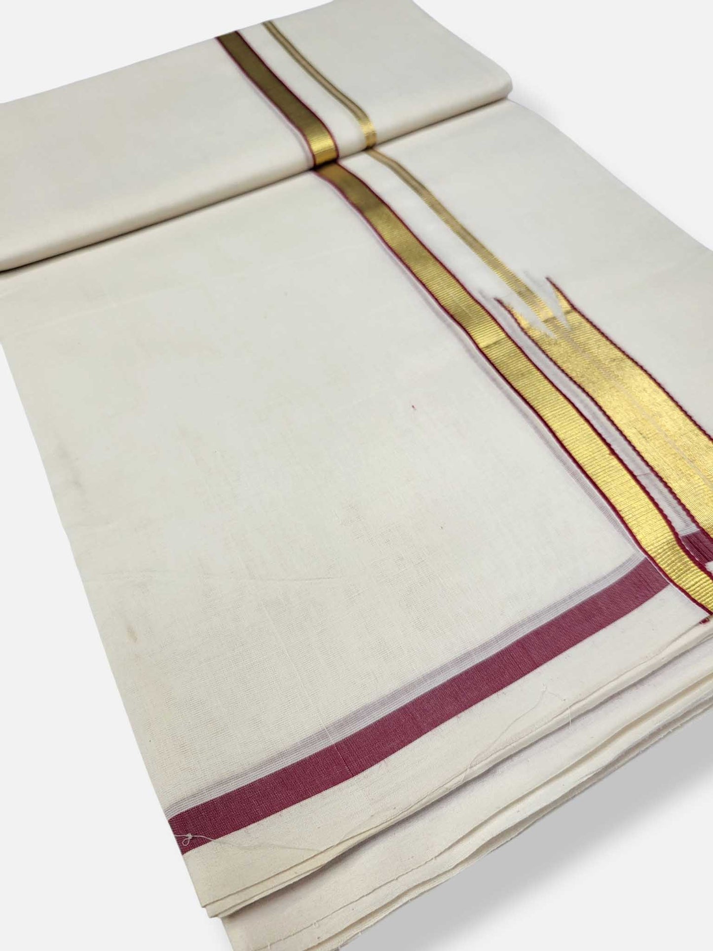Kerala Premium Balaramapuram Handloom Dhoti/Mundu for Men