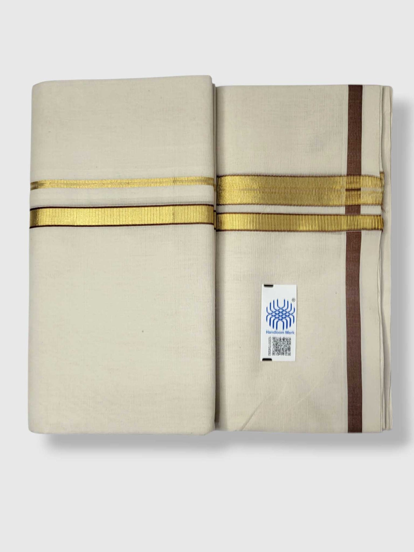Kerala Premium Balaramapuram Handloom Dhoti/Mundu for Men