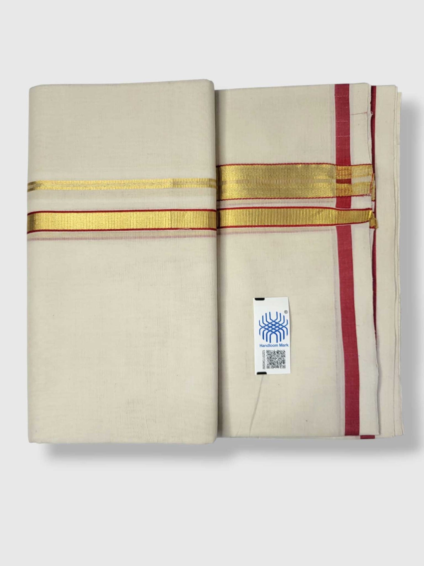 Kerala Premium Balaramapuram Handloom Dhoti/Mundu for Men