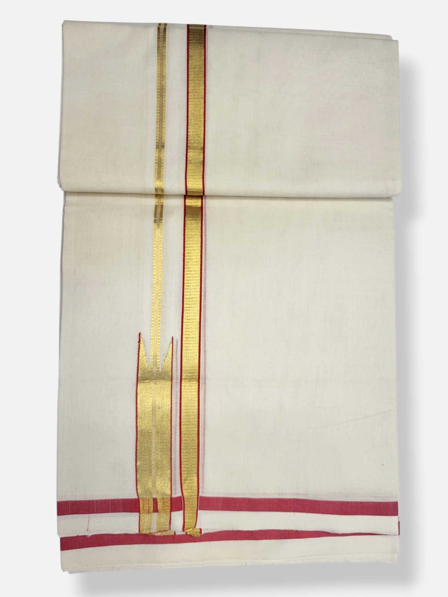 Kerala Premium Balaramapuram Handloom Dhoti/Mundu for Men