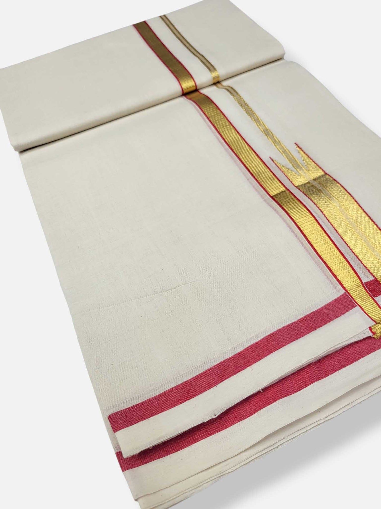 Kerala Premium Balaramapuram Handloom Dhoti/Mundu for Men