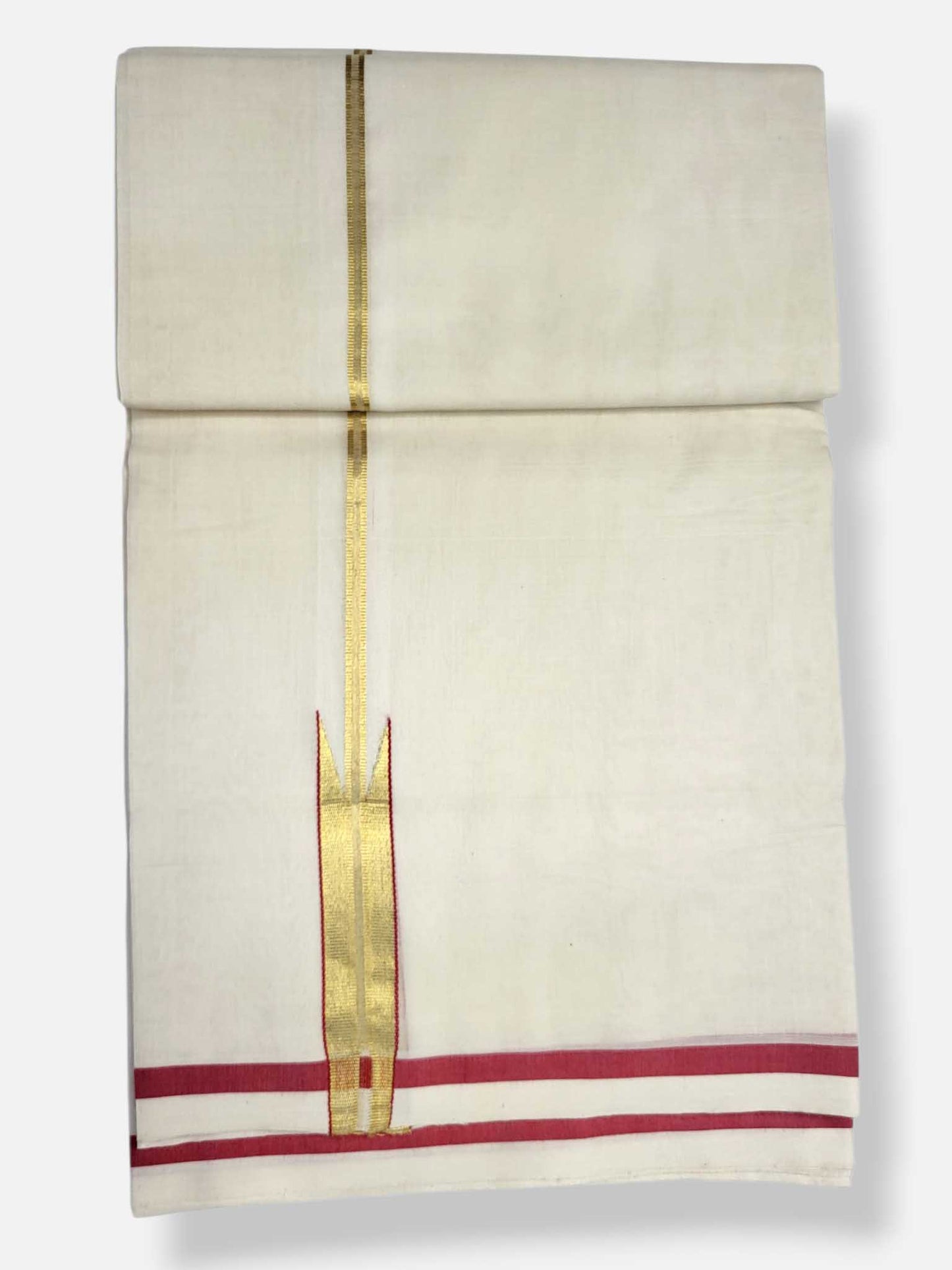 Kerala Premium Balaramapuram Handloom Dhoti/Mundu for Men