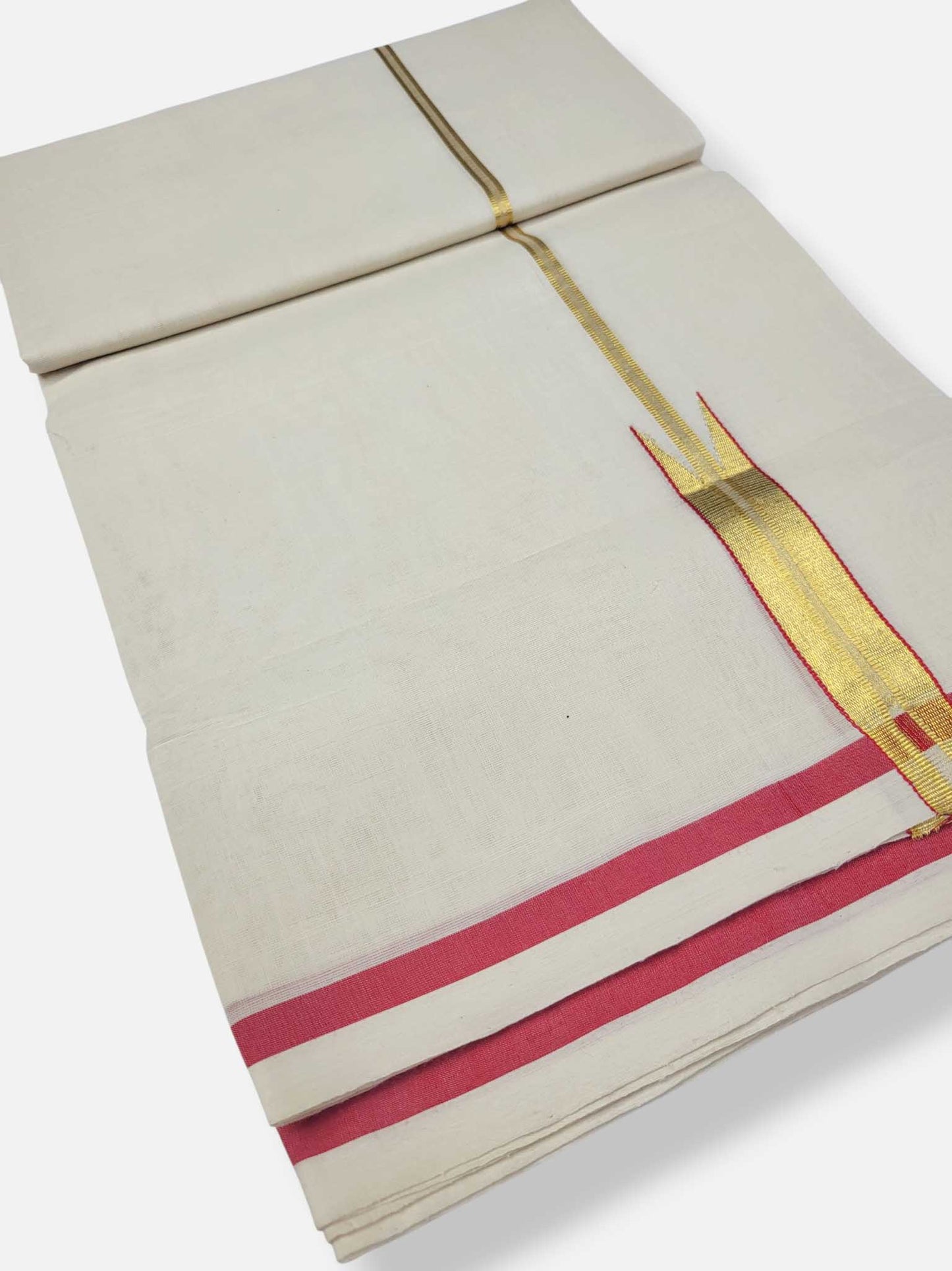 Kerala Premium Balaramapuram Handloom Dhoti/Mundu for Men