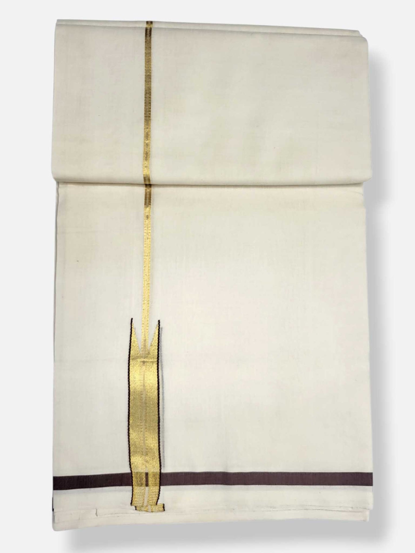 Kerala Premium Balaramapuram Handloom Dhoti/Mundu for Men