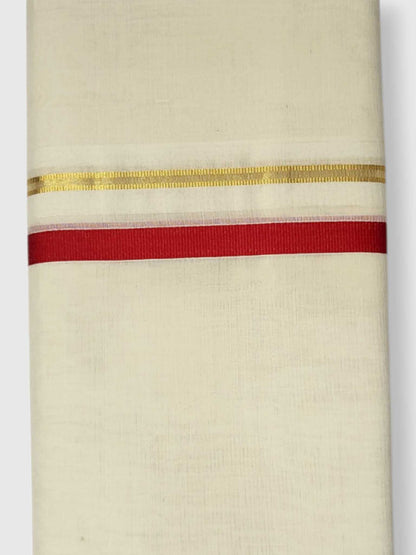 Kerala Premium Balaramapuram Handloom Dhoti/Mundu for Men