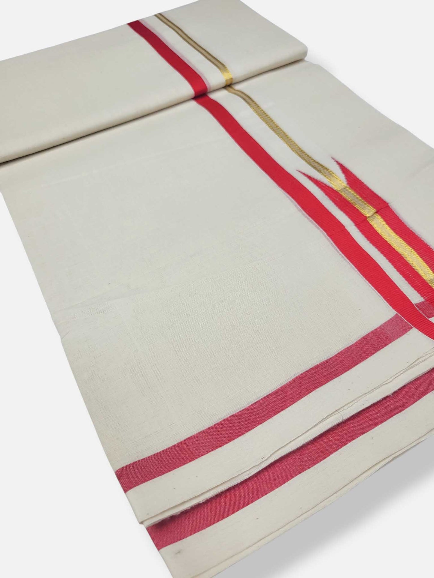 Kerala Premium Balaramapuram Handloom Dhoti/Mundu for Men