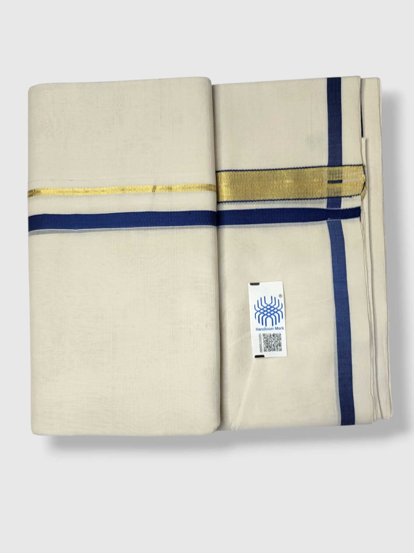 Kerala Premium Balaramapuram Handloom Dhoti/Mundu for Men