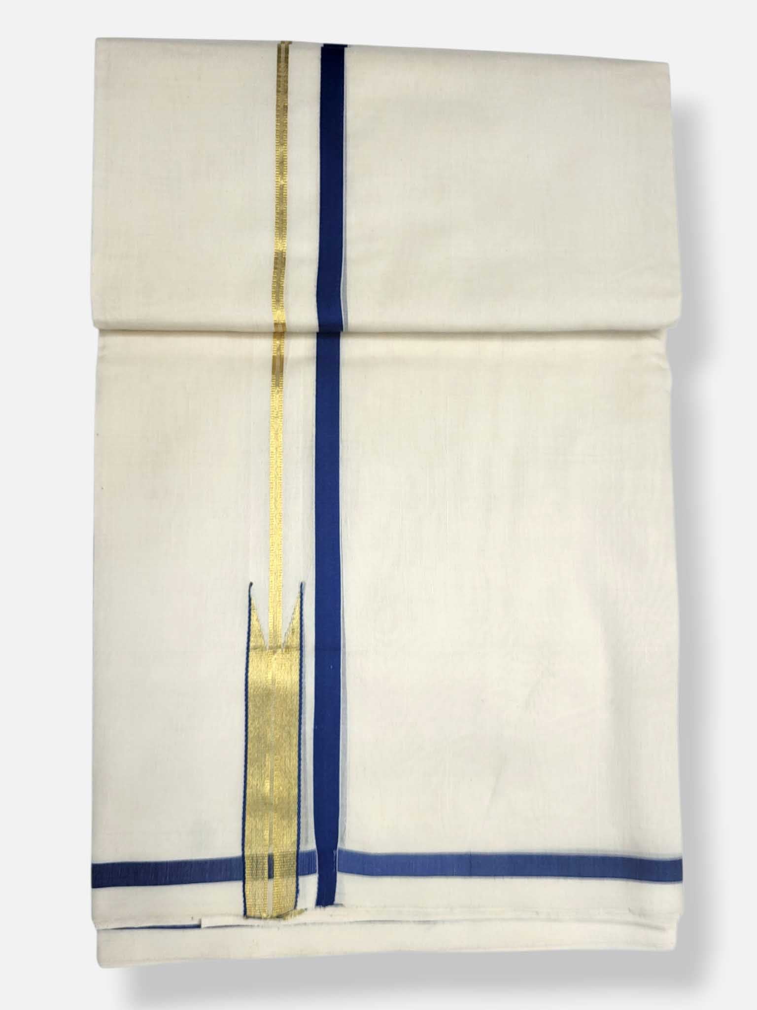Kerala Premium Balaramapuram Handloom Dhoti/Mundu for Men