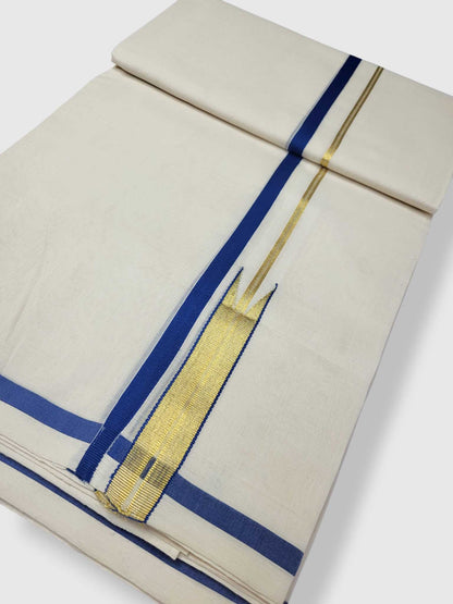Kerala Premium Balaramapuram Handloom Dhoti/Mundu for Men