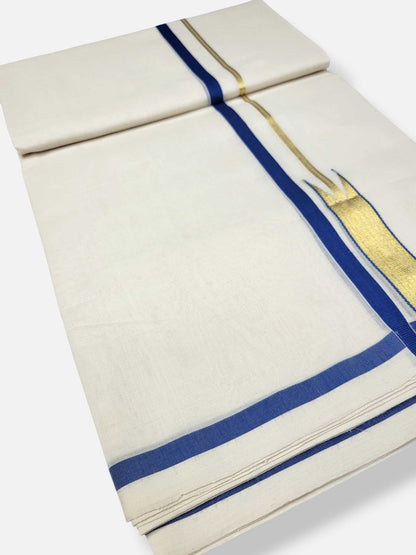 Kerala Premium Balaramapuram Handloom Dhoti/Mundu for Men