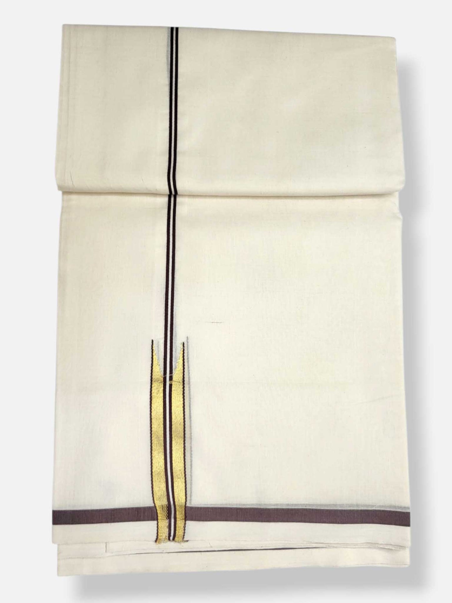 Kerala Premium Balaramapuram Handloom Dhoti/Mundu for Men