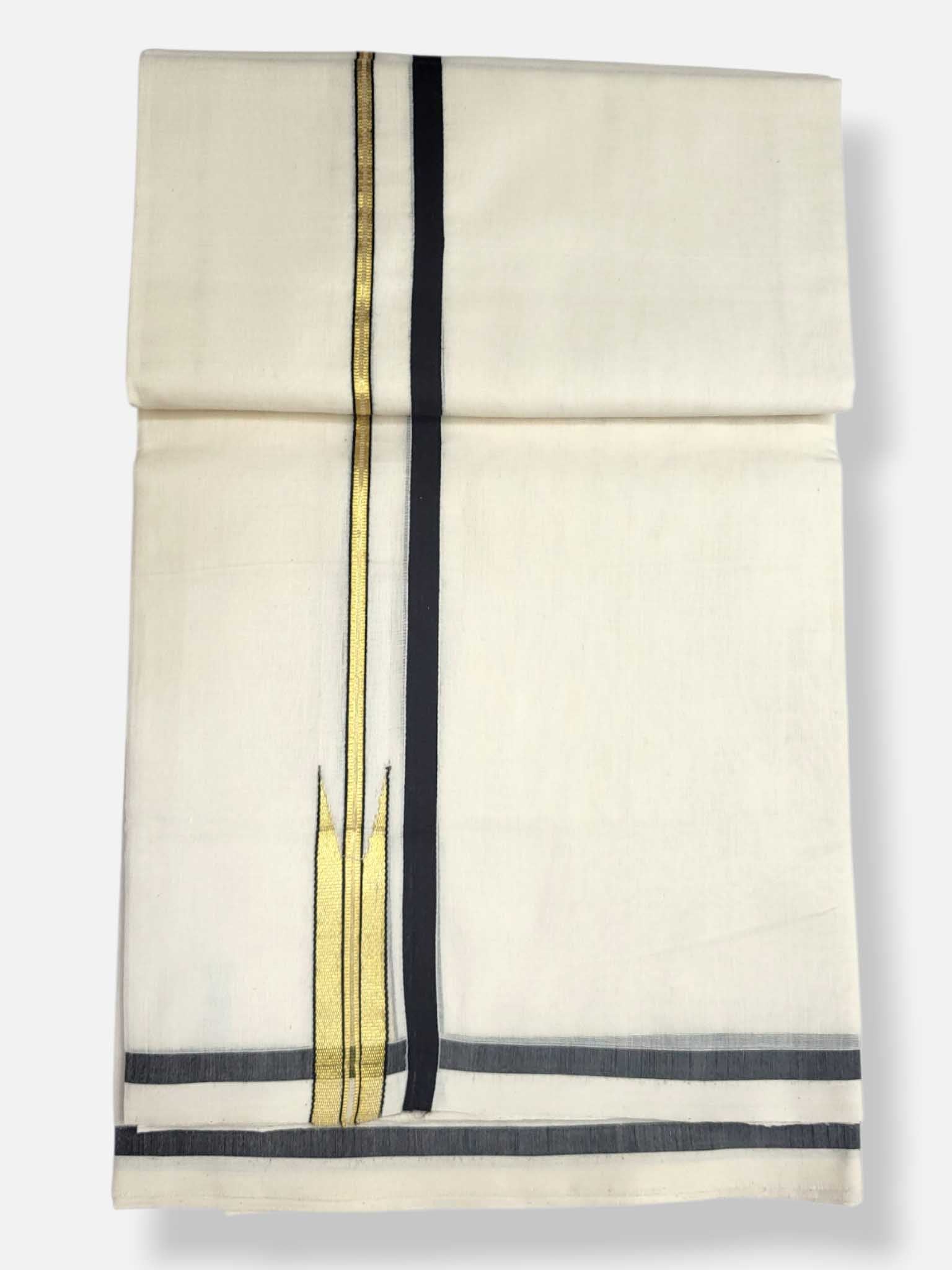 Kerala Premium Balaramapuram Handloom Dhoti/Mundu for Men