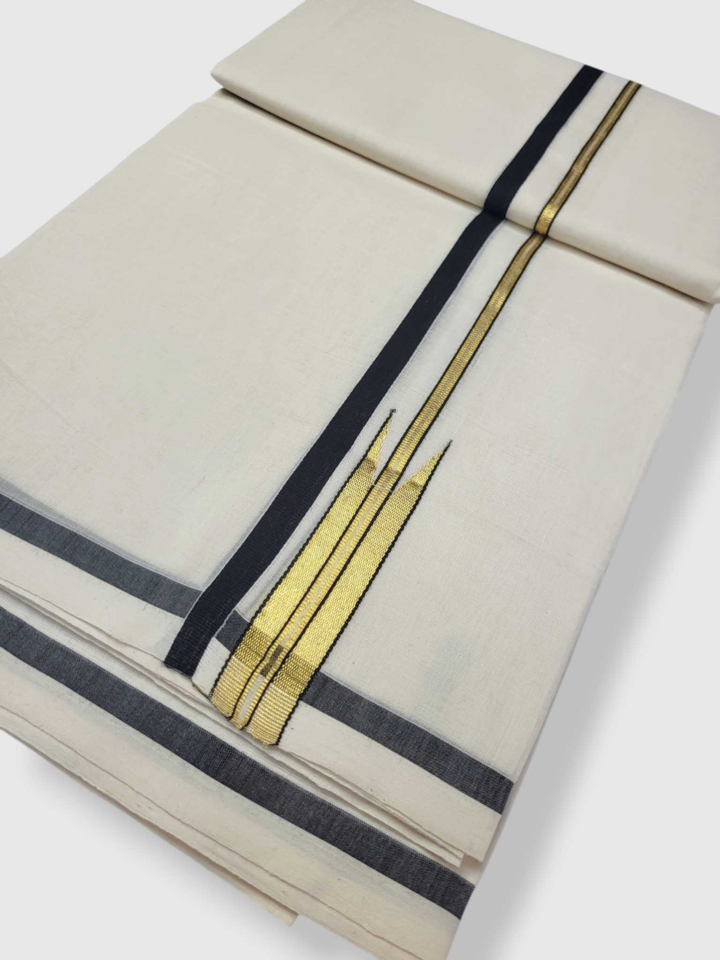Kerala Premium Balaramapuram Handloom Dhoti/Mundu for Men
