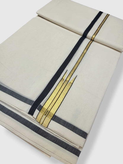 Kerala Premium Balaramapuram Handloom Dhoti/Mundu for Men