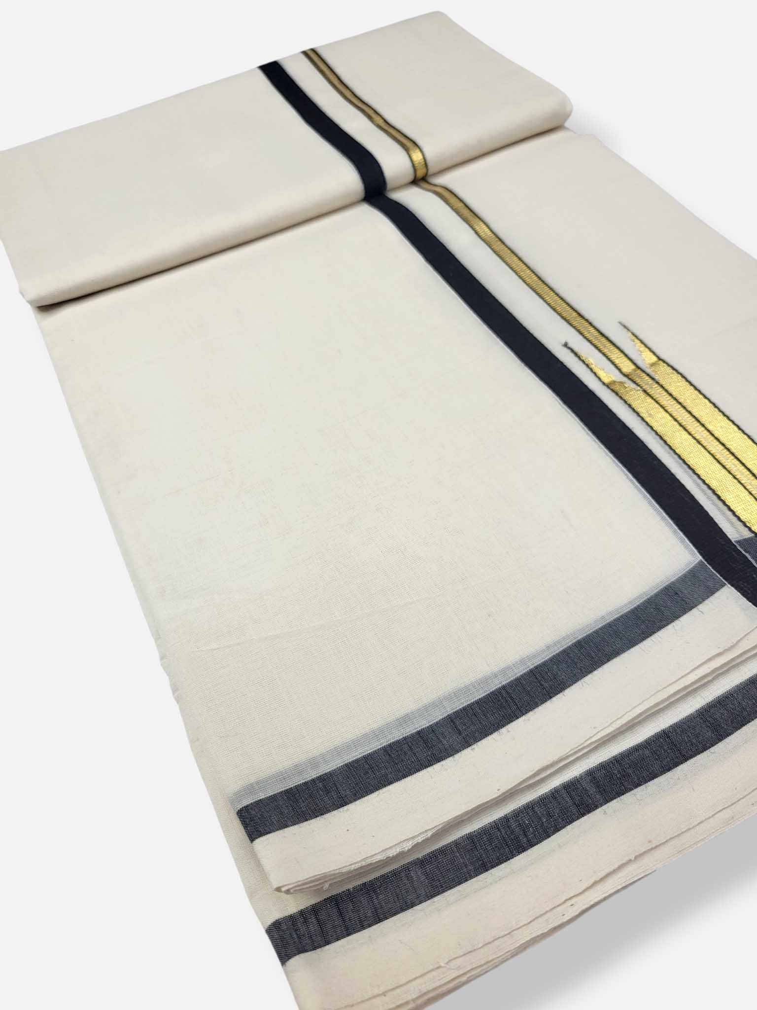 Kerala Premium Balaramapuram Handloom Dhoti/Mundu for Men