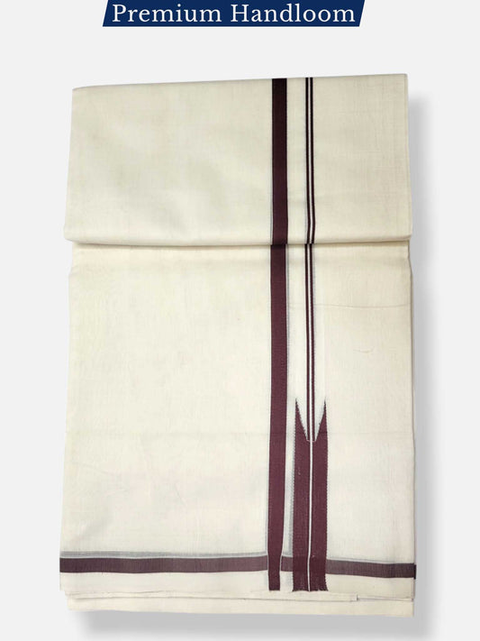 Kerala Premium Balaramapuram Handloom Dhoti/Mundu for Men