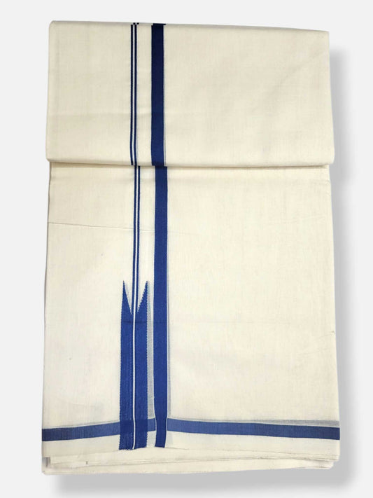 Kerala Premium Balaramapuram Handloom Dhoti/Mundu for Men