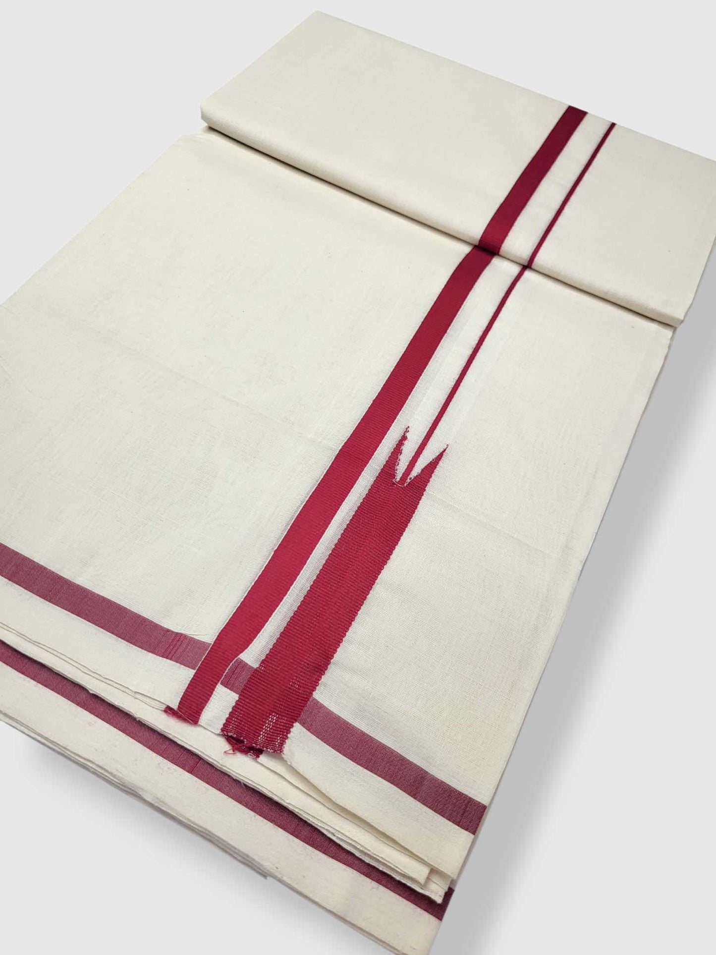 Kerala Premium Balaramapuram Handloom Dhoti/Mundu for Men